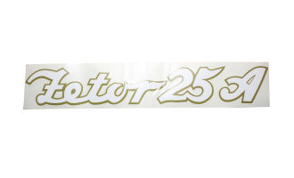 Nápis Zetor 25A