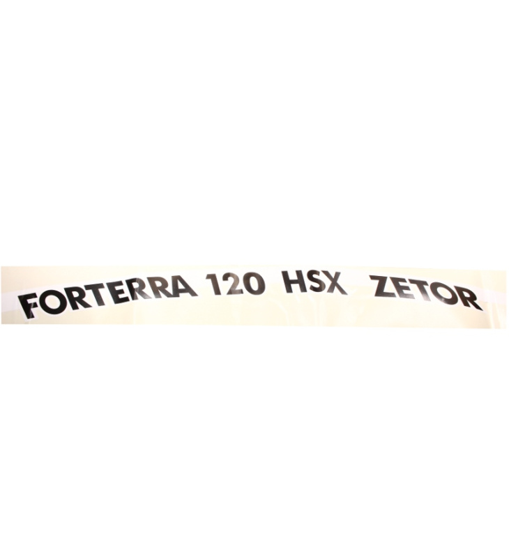 Nápis Forterra 120 HSX