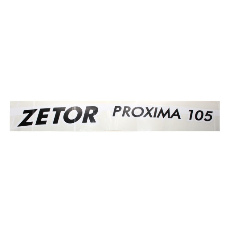 Nápis Zetor Proxima 105 Levý