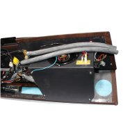 Panel stropní kompletní - šedé čalounění