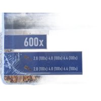 G - Sada konektorů neizolovaných 600 ks
