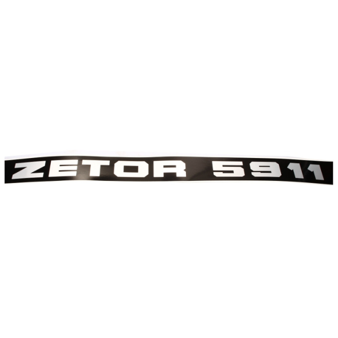 Nápis boční Zetor 5911 pravý