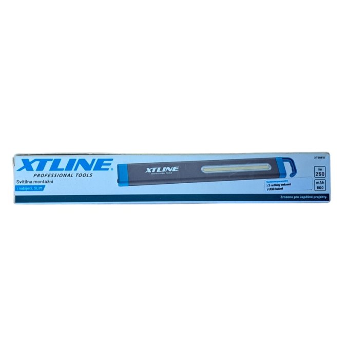 G - Svítilna montážní nabíjecí SLIM, 250lm, 800mAh, RP 2,-