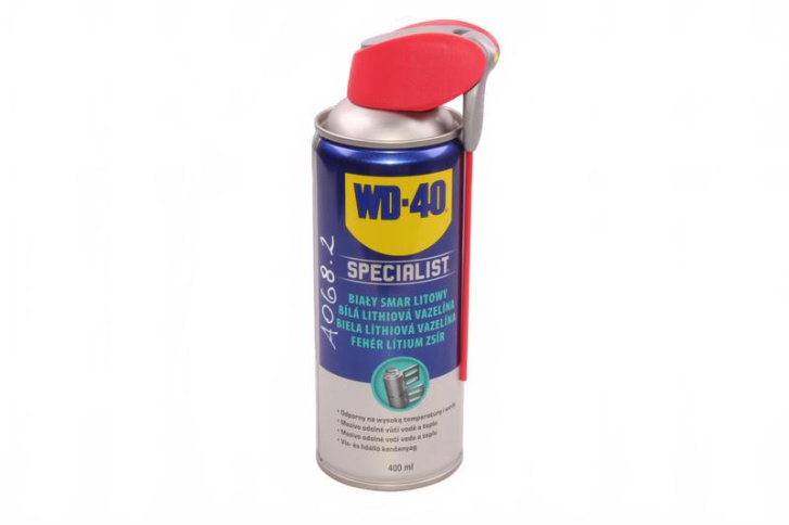 Uvolňovač šroubů WD-40 Specialist - 400ml (bílá,lithiová)