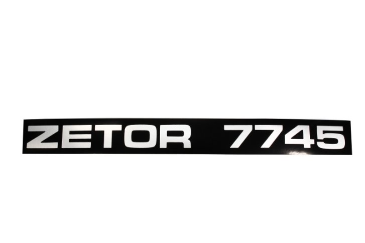 Nápis  boční pravý  7745 TURBO