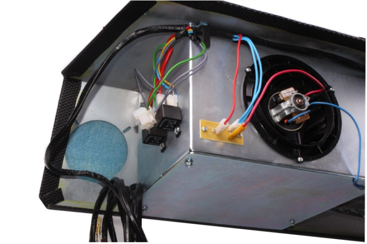 Panel stropní úplný černé čalounění