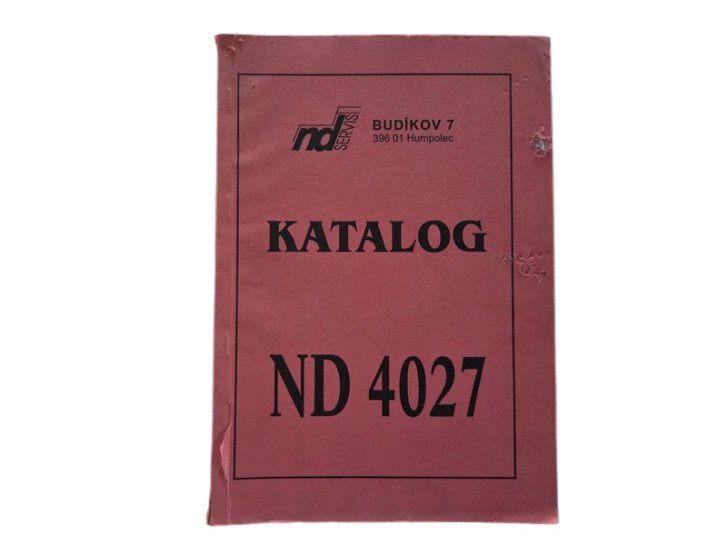Katalog ND 750