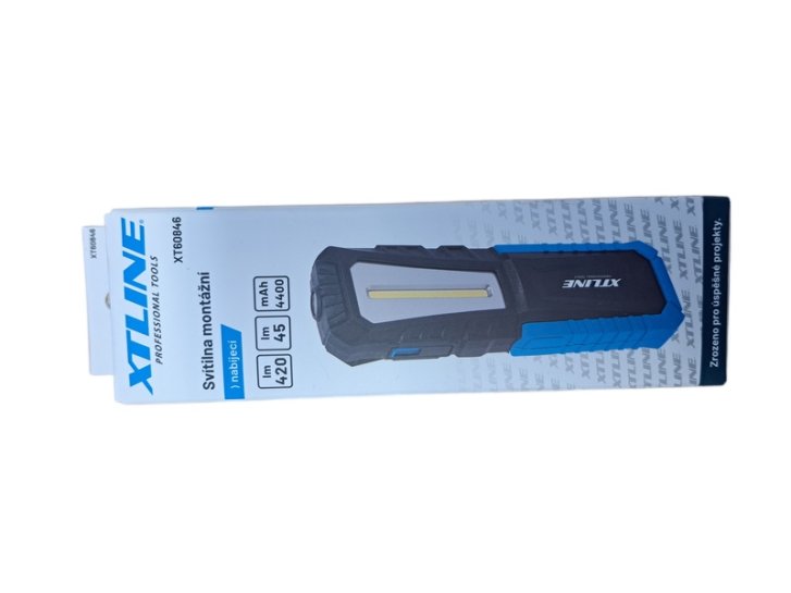 G - Svítilna montážní nabíjecí 420 lm, 4400 mAh, XTline