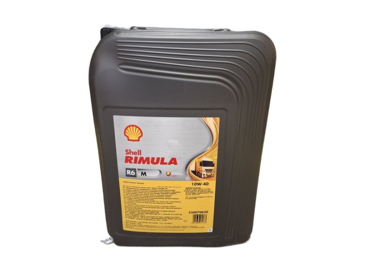 Olej motorový Shell RIMULA R6 10W-40 - 20L