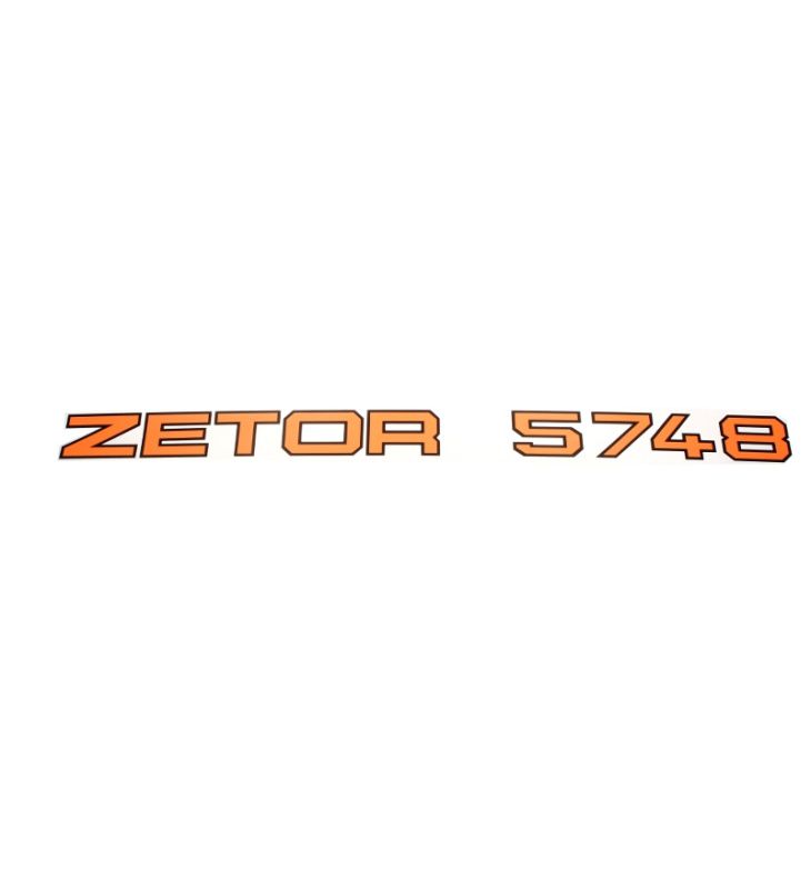 Nápis Zetor 5748